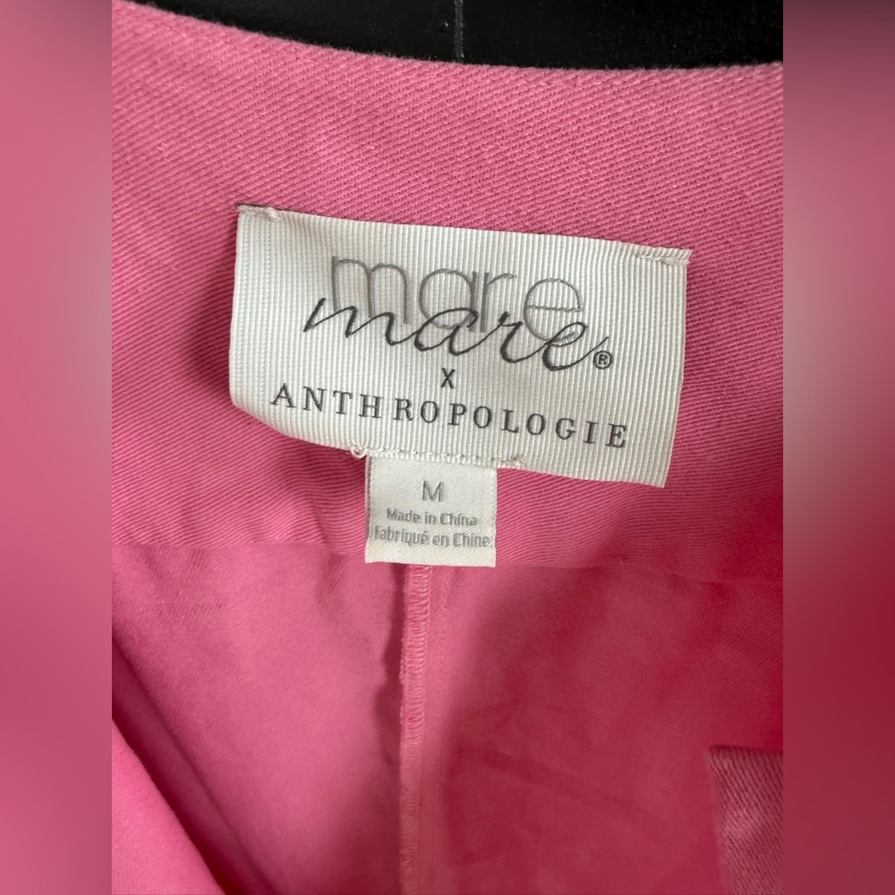 Mare Mare X Anthropologie Pink Jumpsuit -• M - Picture 10 of 11